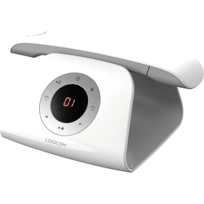 Logicom telefon bezprzewodowy w stylu retro Logicom telefon bezprzewodowy w stylu retro