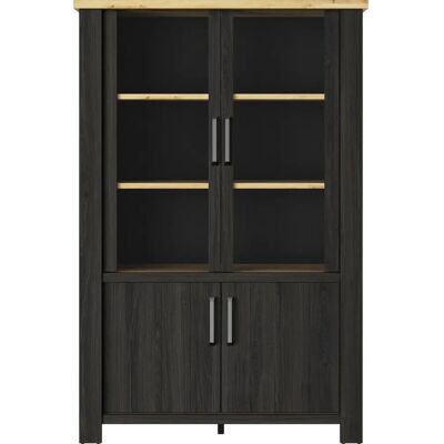 GAMI Sequoia Schwarze Holzregale - Vitrine GAMI Sequoia Schwarze Holzregale - Vitrine