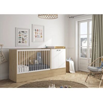 Ensemble de Chambre Bébé et Tout-Petits Galipette - Blanc - Publicité Ensemble de Chambre Bébé et Tout-Petits Galipette - Blanc - Publicité