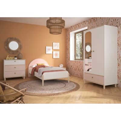 GAMI Romy Nachttisch - Massiv Holzplatte, Schublade & Fach, Made in Europe GAMI Romy Nachttisch - Massiv Holzplatte, Schublade & Fach, Made in Europe