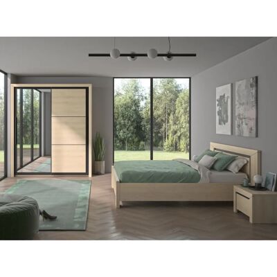 GAMI Brugge Schlafzimmer-Set - Spanplatte, Kiefer, 160x200cm GAMI Brugge Schlafzimmer-Set - Spanplatte, Kiefer, 160x200cm