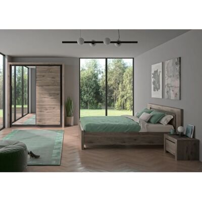 GAMI Brugge Jugendzimmer-Set - 140x200cm, Braun GAMI Brugge Jugendzimmer-Set - 140x200cm, Braun