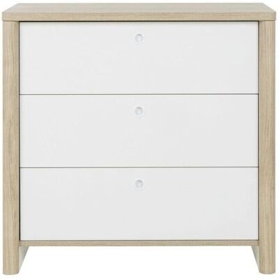 GAMI Weiße Sideboard - 3 Schubladen, 84x45x80 cm GAMI Weiße Sideboard - 3 Schubladen, 84x45x80 cm