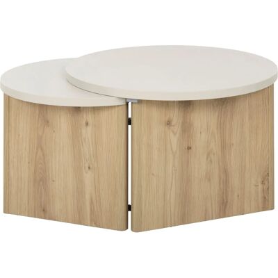GAMI Eclypse Couchtisch - Modern, Rund, Höhenverstellbar GAMI Eclypse Couchtisch - Modern, Rund, Höhenverstellbar
