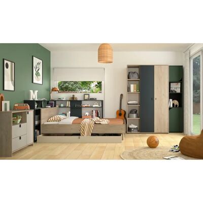 GAMI Ritmo Bücherregal - Bücherregal - Anthrazitgrau GAMI Ritmo Bücherregal - Bücherregal - Anthrazitgrau