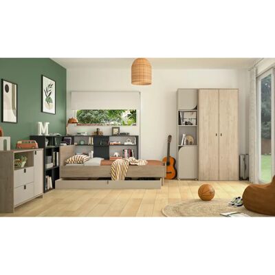 GAMI 2-türiger Kleiderschrank - 45x40x200 cm GAMI 2-türiger Kleiderschrank - 45x40x200 cm