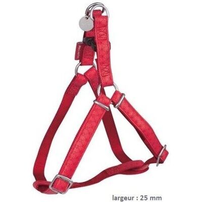 Harnais pour chien Zolux Cuir Rouge 25mm - Harnais - Publicité Harnais pour chien Zolux Cuir Rouge 25mm - Harnais - Publicité
