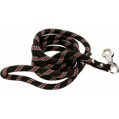 Laisse en nylon noir Zolux - 13 mm, 2m - Leash Laisse en nylon noir Zolux - 13 mm, 2m - Leash