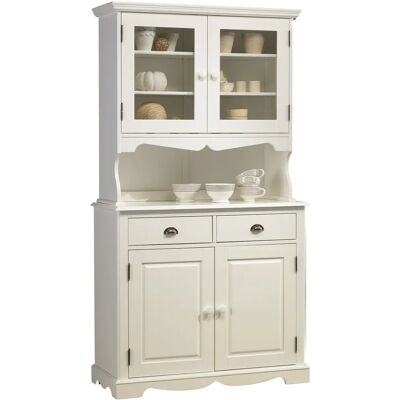 Beaux Meubles Pas Chers Buffet Blanc Style Anglais 4 Portes et 2 Tiroirs - Publicité Beaux Meubles Pas Chers Buffet Blanc Style Anglais 4 Portes et 2 Tiroirs - Publicité