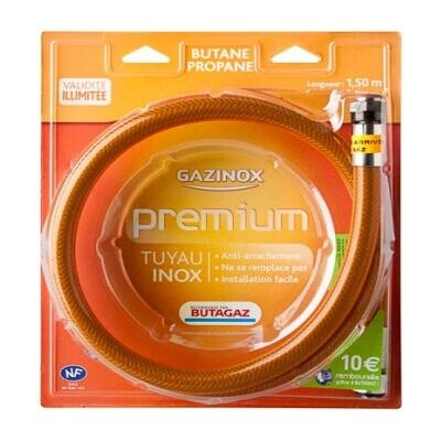 Gazinox 60FLEX100 Flexible de gaz pour cuisinière - Accessoire - Publicité Gazinox 60FLEX100 Flexible de gaz pour cuisinière - Accessoire - Publicité