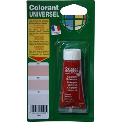 Colorant Universel Orange 25ml Richard - Peintures - Publicité Colorant Universel Orange 25ml Richard - Peintures - Publicité