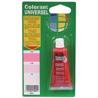 Colorant Universel Vermillon Richard 25ml - Type de produit - Publicité Colorant Universel Vermillon Richard 25ml - Type de produit - Publicité