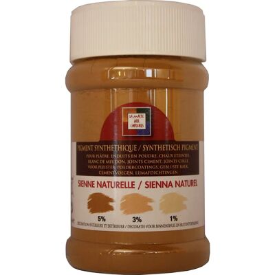 Richard Pigment Pot Sienne Naturelle 250ml - Publicité Richard Pigment Pot Sienne Naturelle 250ml - Publicité