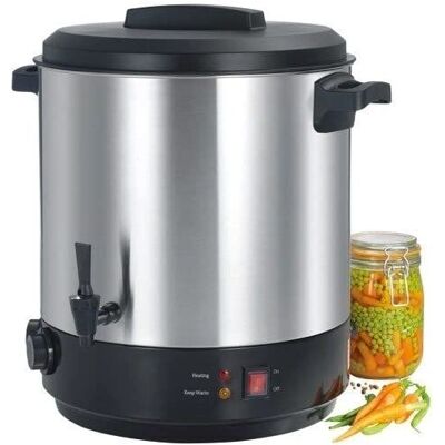 Nature&saveurs NS-ST31IN Stérilisateur électrique - 31L, 2100W, Minuterie - Publicité Nature&saveurs NS-ST31IN Stérilisateur électrique - 31L, 2100W, Minuterie - Publicité