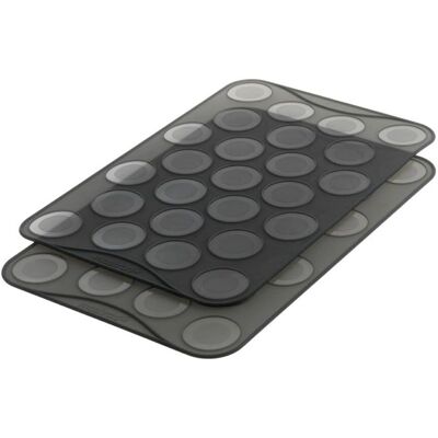 Mastrad F45514 Backblech - 25 Vertiefungen - Füllbarer Rand - Ofenfest - Antihaft Mastrad F45514 Backblech - 25 Vertiefungen - Füllbarer Rand - Ofenfest - Antihaft
