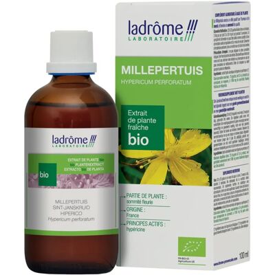 Extrait de Millepertuis Bio Ladrôme - 100ml - Extrait de Plantes - Publicité Extrait de Millepertuis Bio Ladrôme - 100ml - Extrait de Plantes - Publicité