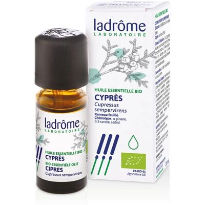 Ladrome Cyprès - huile essentielle - bio - 10ml - Huile Essentielle - Publicité Ladrome Cyprès - huile essentielle - bio - 10ml - Huile Essentielle - Publicité