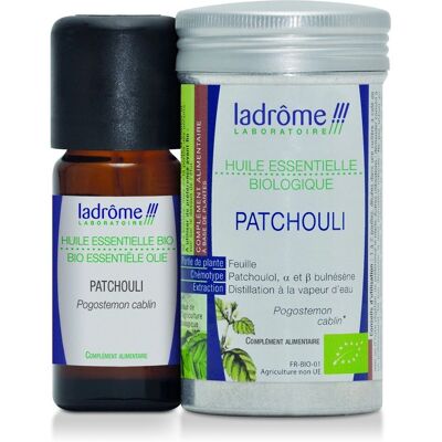 Ladrôme Bio Patchouli Ätherisches Öl - 10ml - Haut & Verdauung Ladrôme Bio Patchouli Ätherisches Öl - 10ml - Haut & Verdauung