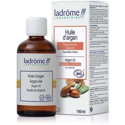 Huile d'argan Bio Ladrome 100ml - Soins Peau & Cheveux - Publicité Huile d'argan Bio Ladrome 100ml - Soins Peau & Cheveux - Publicité