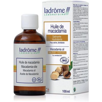 Ladrome Bio-Makadamianussöl - Pflanzenöl, 100ml Ladrome Bio-Makadamianussöl - Pflanzenöl, 100ml