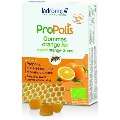 Ladrome Bio-Propolis Orangen-Gummibärchen - Nahrungsergänzung Ladrome Bio-Propolis Orangen-Gummibärchen - Nahrungsergänzung