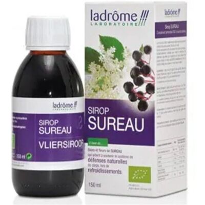 Jarabe de Saúco Orgánico Ladrome - Apoyo con Elderberry - 150ml Jarabe de Saúco Orgánico Ladrome - Apoyo con Elderberry - 150ml