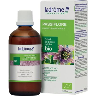 Extrait de Passiflore Bio Ladrôme - Complément à base de plantes - 100ml - Publicité Extrait de Passiflore Bio Ladrôme - Complément à base de plantes - 100ml - Publicité