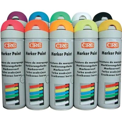 CRC Markeerverf - Fluorescerend Blauw 500ml - Verf CRC Markeerverf - Fluorescerend Blauw 500ml - Verf