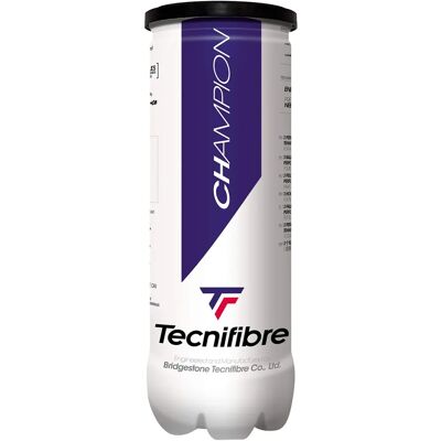 Balles de Tennis Tecnifibre Champion One - Gomme Enduro, Sur Toutes Surfaces - Publicité Balles de Tennis Tecnifibre Champion One - Gomme Enduro, Sur Toutes Surfaces - Publicité