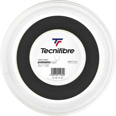 Corde synthétique Tecnifibre Synthetic Gut - 200m Noir Corde synthétique Tecnifibre Synthetic Gut - 200m Noir