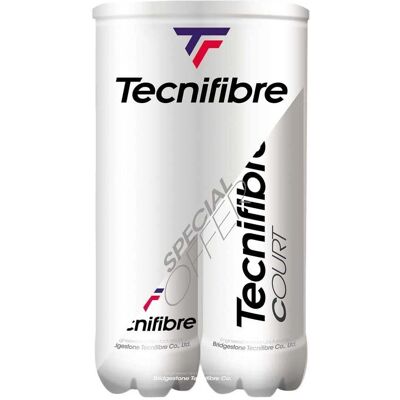 Tecnifibre Graue Tennisbälle - 8 Stück - Tennisbälle Tecnifibre Graue Tennisbälle - 8 Stück - Tennisbälle