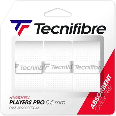 Overgrip Tecnifibre Players Pro Blanc - Accessoire de Tennis Overgrip Tecnifibre Players Pro Blanc - Accessoire de Tennis