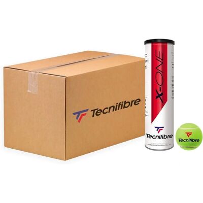Tecnifibre X-One Tennis Balls - 72 Pack - Unisex Tecnifibre X-One Tennis Balls - 72 Pack - Unisex