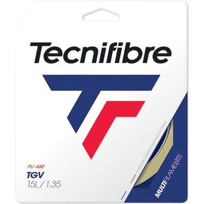 Tecnifibre TGV 1,35mm Multifilament Tennis Saiten - Natur Tecnifibre TGV 1,35mm Multifilament Tennis Saiten - Natur