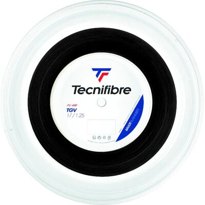 Tecnifibre TGV Tennissaiten - Schwarz - 1,25mm - Langlebig & Flexibel Tecnifibre TGV Tennissaiten - Schwarz - 1,25mm - Langlebig & Flexibel