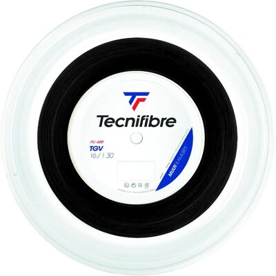 Tecnifibre TGV - 200m Polyester Tennis String - Noir Tecnifibre TGV - 200m Polyester Tennis String - Noir
