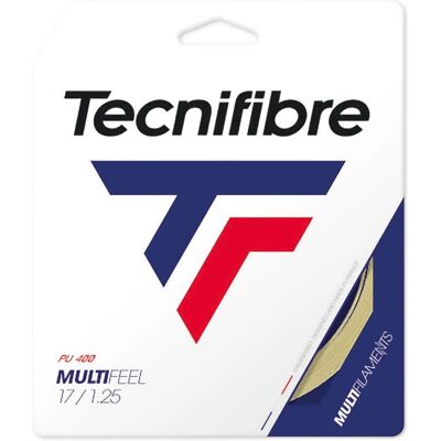 Tecnifibre Multifeel 12m Tennisschnur - Weiß Tecnifibre Multifeel 12m Tennisschnur - Weiß