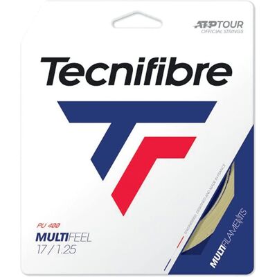 Cuerda de tenis Tecnifibre Multifeel 12m - Blanco Cuerda de tenis Tecnifibre Multifeel 12m - Blanco