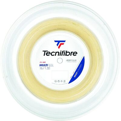Tecnifibre Multifeel 200m Tennis-Schnur - Naturkontrolle Tecnifibre Multifeel 200m Tennis-Schnur - Naturkontrolle