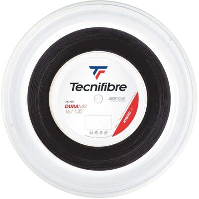 Tecnifibre Duramix H.D. Tennis Saiten - 200m Schwarz Kontrolle Tecnifibre Duramix H.D. Tennis Saiten - 200m Schwarz Kontrolle