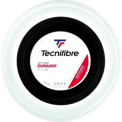 Cordage de Tennis Tecnifibre Duramix - 200 M - Contrôle & Durabilité - Publicité Cordage de Tennis Tecnifibre Duramix - 200 M - Contrôle & Durabilité - Publicité