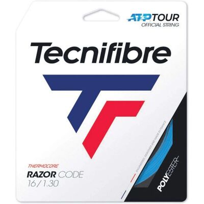 Tecnifibre Razor Code 12m Tennissait - Blau - Kontrolle & Spin Tecnifibre Razor Code 12m Tennissait - Blau - Kontrolle & Spin