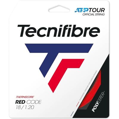 Tecnifibre Pro Red Code 12 M Tennissnaar - Rood Tecnifibre Pro Red Code 12 M Tennissnaar - Rood