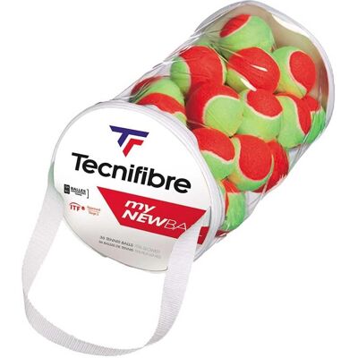 Tecnifibre Junior Tennisbälle - Größer, 75% langsammare - Tennisbälle Tecnifibre Junior Tennisbälle - Größer, 75% langsammare - Tennisbälle