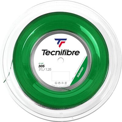 Tecnifibre 305 Plus Squash String - Groen 1.25mm Tecnifibre 305 Plus Squash String - Groen 1.25mm