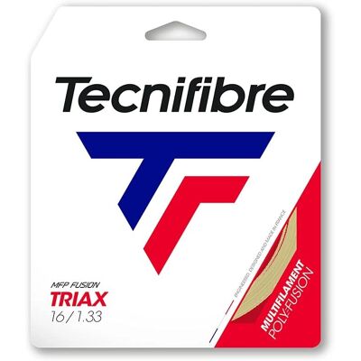 Tecnifibre Triax Natürliche Saite - Tennis-Schnur - 1.33mm Tecnifibre Triax Natürliche Saite - Tennis-Schnur - 1.33mm