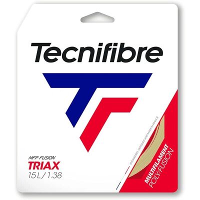 Tecnifibre Triax Tennis String - Langlebig, Flexibel, Made in France Tecnifibre Triax Tennis String - Langlebig, Flexibel, Made in France