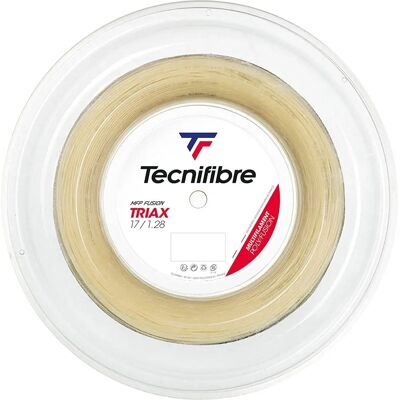 Tecnifibre Triax 200 M Tennis Saiten - Natur - Tennissaiten Tecnifibre Triax 200 M Tennis Saiten - Natur - Tennissaiten