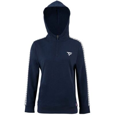 Tecnifibre Zipper Hoodie Blue - Tennis Sweatshirt for Women Tecnifibre Zipper Hoodie Blue - Tennis Sweatshirt for Women