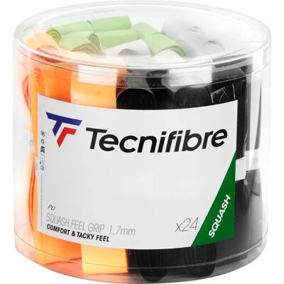 Tecnifibre Comfort Grip - Bunte Squash-Griffschoner Tecnifibre Comfort Grip - Bunte Squash-Griffschoner